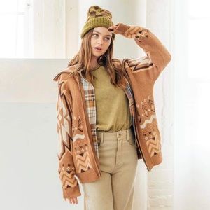 NWT “New In” Boutique Aztec Sweater size S/M